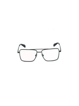 OFF-WHITE - Men Metal Grey Rectangle Full Rim Eyewear Frame -OERJ06617700 (57)