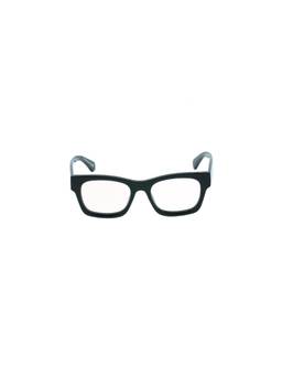 OFF-WHITE - Men Acetate Black Square Full Rim Eyewear Frame -OERJ07811300 (52)