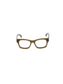 OFF-WHITE - Men Acetate Brown Square Full Rim Eyewear Frame -OERJ07817400 (52)