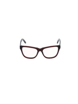 OFF-WHITE - Women Acetate Maroon Rectangle Full Rim Eyewear Frame -OERJ07A12800 (56)