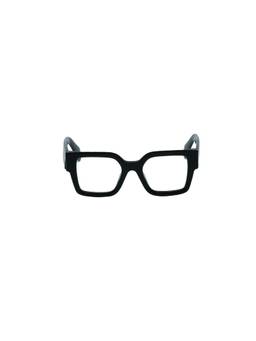 OFF-WHITE - Men Acetate Black Square Full Rim Eyewear Frame -OERJ07R11000 (50)