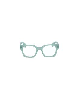 OFF-WHITE - Men Acetate Green Square Full Rim Eyewear Frame -OERJ07U15300 (50)
