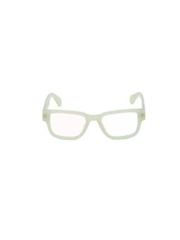 OFF-WHITE - Unisex Acetate Beige Square Full Rim Eyewear Frame -OERJ07V16200 (52)
