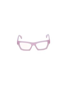 OFF-WHITE - Women Acetate Pink Rectangle Full Rim Eyewear Frame -OERJ07X13000 (52)