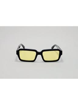 Palm Angels - Unisex Acetate Yellow Lens Rectangle Full Rim Sunglasses -PA1025101853 (50)