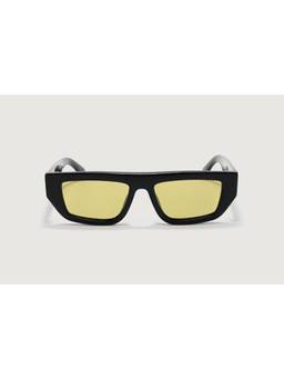 Palm Angels - Unisex Acetate Yellow Lens Rectangle Full Rim Sunglasses -PA1033101853 (50)