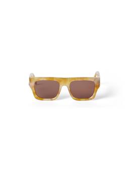 Palm Angels - Unisex Acetate Brown Lens Square Full Rim Sunglasses -PERI04911964 (50)