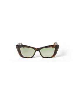 Palm Angels - Women Acetate Green Lens Cat Eye Full Rim Sunglasses -PERI05816054 (50)
