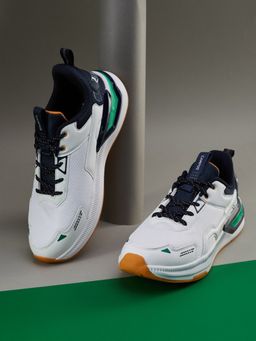 Campus - Men Weekender White & Black Sneakers