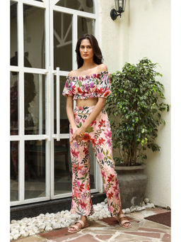 AROOP SHOP INDIA - Grazi Off Shoulder Co-Ord (Set of 2)