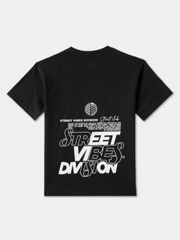 R&B - Black Typography Regular T-Shirt