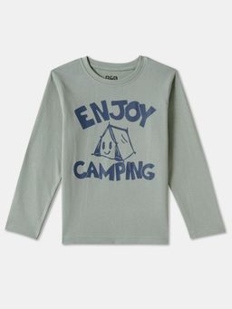 R&B - Green Typography Regular T-Shirt