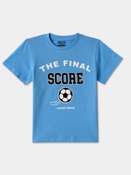 R&B - Blue Typography Regular T-Shirt