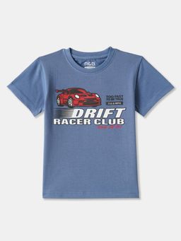 R&B - Blue Graphic Regular T-Shirt