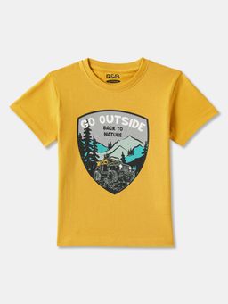 R&B - Mustard Graphic Regular T-Shirt