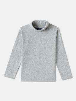 R&B - Grey Solid Regular T-Shirt