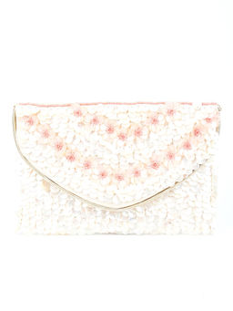 Odette - Pink Embellished Clutch
