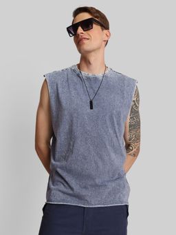 Bene Kleed - Men Oversize Texture Printed T-Shirt
