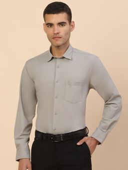 Cantabil - Breathable and Soft with Color Fastness Regular Fit Shirt