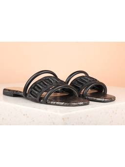 Inc.5 - Solid Black Flats