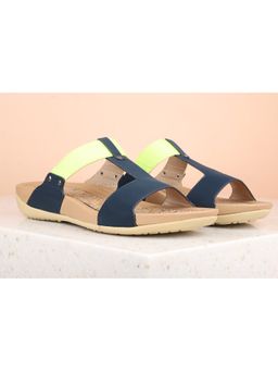Inc.5 - Printed Navy Blue Sandals