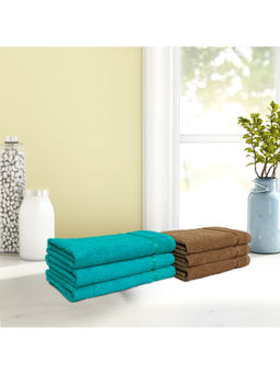CORE Designed by SPACES - Seasons Best Qd Multicolour 380 Gsm 6 Hand Towels