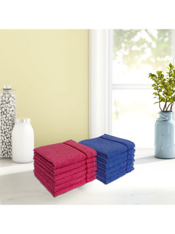 CORE Designed by SPACES - Seasons Best Qd Multicolour 380 Gsm 12 Face Towels
