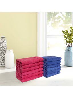 CORE Designed by SPACES - Seasons Best Qd Multicolour 380 Gsm 12 Hand Towels