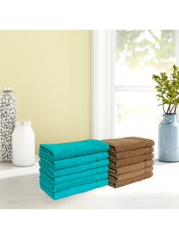 CORE Designed by SPACES - Seasons Best Qd Multicolour 380 Gsm 12 Hand Towels