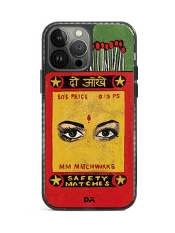 DailyObjects - Do Aakhein Matchbox Stride 2.0 Case Cover For iPhone 13 Pro-6.1-inch