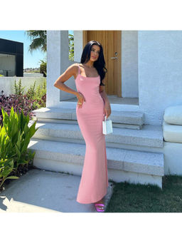 Miakee - Pink Hellebore Maxi Dress