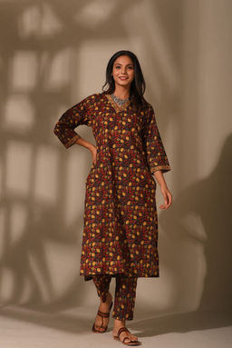 DIMPLE DESIGN STUDIO - Black Tulip Suit Set