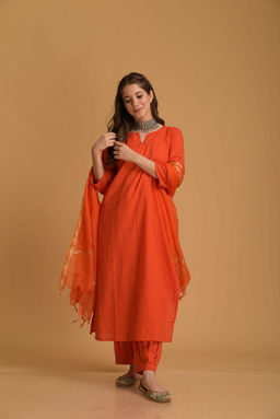 DIMPLE DESIGN STUDIO - Orange Doria Set
