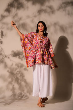 DIMPLE DESIGN STUDIO - Floral Kaftan