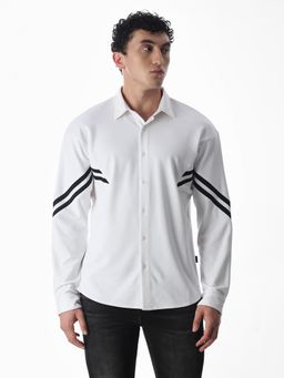Jack & Jones - Men Oversized White Casual Shirt