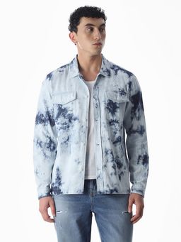 Jack & Jones - Men Regular Fit Blue Casual Shirt