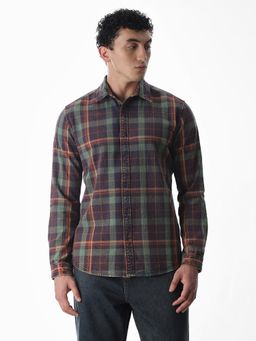Jack & Jones - Men Regular Fit Multi-Colour Casual Shirt