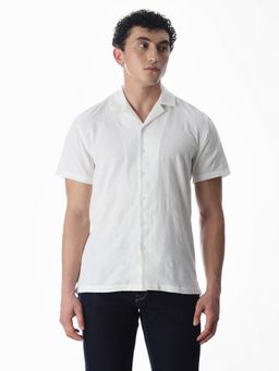 Jack & Jones - Men Comfort Fit White Casual Shirt