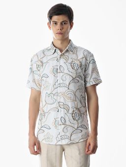 Jack & Jones - Men Comfort Fit Light Blue Casual Shirt