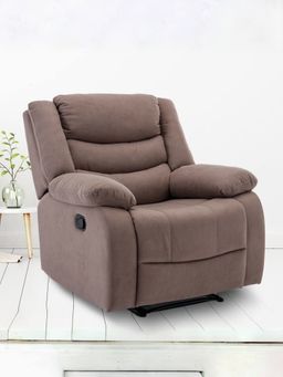 USHA SHRIRAM - Single Recliner Chair Light Brown