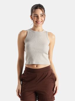Jockey - A145 Women Super Combed Cotton Rich Straight Hem Tank Top-Dove