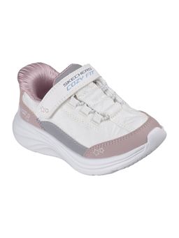SKECHERS - Girls COMFY SPRINTS White Sneakers