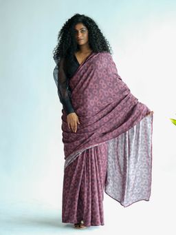 Suta - Printed Multi-Color Modal Saree