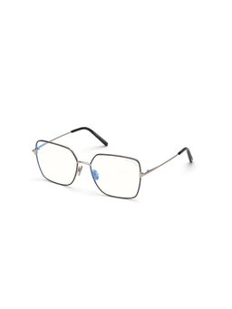 Tom Ford Eyewear - Women Silver Full Rim Eyeglass Frame - FT5739-B 57 001 (57)