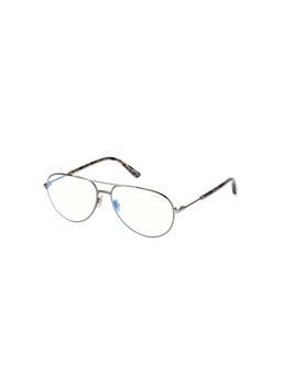 Tom Ford Eyewear - Men Grey Full Rim Eyeglass Frame - FT5829-B 57 008 (57)