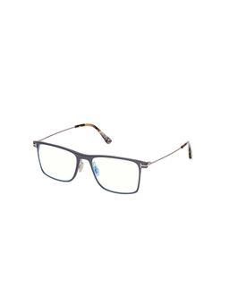 Tom Ford Eyewear - Men Grey Full Rim Eyeglass Frame - FT5865-B 55 013 (55)