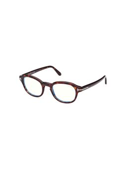 Tom Ford Eyewear - Men Brown Full Rim Eyeglass Frame - FT5871-B 49 052 (49)
