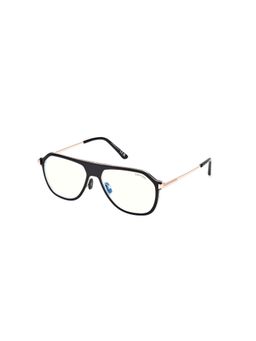 Tom Ford Eyewear - Men Black Full Rim Eyeglass Frame - FT5943-B 56 003 (56)