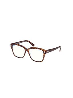 Tom Ford Eyewear - Women Brown Full Rim Eyeglass Frame - FT5955-B 54 056 (54)