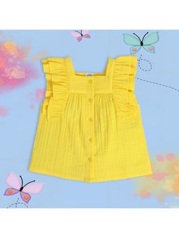 MINI KLUB - Girls Woven Top -Yellow